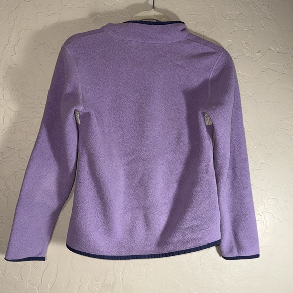 Cotopaxi girls purple striped zip up fleece size large - Picture 5 of 6